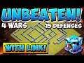 UNBEATEN TH13 WAR BASE WITH LINK! NEW Best Town Hall 13 Base in 2020!