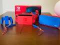 Nintendo Switch Mario Red & Blue Edition Console Unboxing