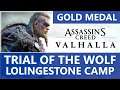 Lolingestone Bandit Camp: Wolf Mastery Challenge (Gold Medal) - Assassin's Creed Valhalla