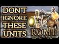 Rome Total War: Top 5 Underrated Units Players Should Use More