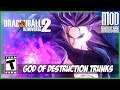 【DBXV2 MOD】 GOD OF DESTRUCTION TRUNKS [PC - HD]