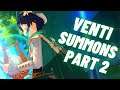 Genshin Impact ~ Venti Summons Part 2!