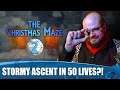 The Christmas Maze Episode 2 - 50 Lives To Finish Stormy Ascent?!