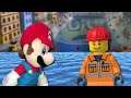 A Man Has Fallen Into The River In Lego City - Plush Parody