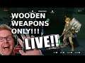 Zelda Breath of the Wild with ONLY Wooden Weapons! LIVE