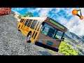 School Bus Crashes #18 BeamNG Drive