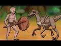 Travelling Through Time to Destroy the Dinosaurs! (Primitive Brothers)