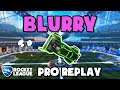 Blurry Pro Ranked 2v2 POV #63 - Rocket League Replays