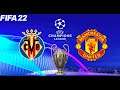 FIFA 22 | Villarreal vs Manchester United - UCL UEFA Champions League - Full Gameplay