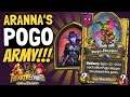 ARANNA + POGOS IS CRAZY!! But Can It Actually Work? | Battlegrounds | Hearthstone