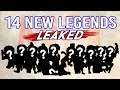 Apex Legends: 14 NEW LEGENDS LEAKED!
