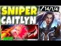 WTF! CAITLYN R IS A ONE-SHOT MACHINE (Giveaway) Lethality Caitlyn - League of Legends