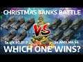 CHRISTMAS TANK SHOWDOWN (5x VK 90.01 P vs 5x AMX M4 54) - Which One Wins? | WOT BLITZ