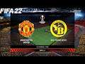 FIFA 22 | Manchester United vs Young Boys - Europa League UEL - Full Gameplay