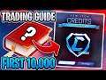 How To Get Your First *10,000 CREDITS* In Rocket League! | Trading Guide |
