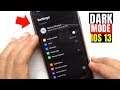 How To Turn On Dark Mode in iOS 13