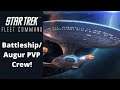 Battleship/ Augur PVP crews Star Trek Fleet Command