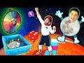 Giant SPACE Board Game! IRL 👽 Martian Fun by HobbyKids