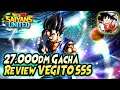27.000dm GACHA + Review & Tes VEGITO SSS "OP ABIS INI CHAR!!" - Dragon Ball: Saiyans United