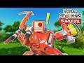 I Destroyed the Biggest Farmbot For All the Wrong Reasons... - Scrap Mechanic Survival Mode #3