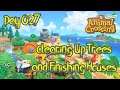 Animal Crossing: New Horizons - Clearing Up Trees and Finishing Houses (Day #027)