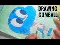 How to Draw Gumball from the amazing world of Gumball