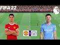 Manchester United vs Manchester City - 2021/22 Premier League Season - Full Gameplay