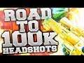 🍞 Road to 100K Headshots | 67% Headshot Ratio | Black Ops 4 🍞