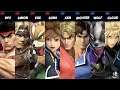 Super Smash Bros. Ultimate - Team Ryu vs Team Ken