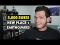 3,000 SUBSCRIBERS! - New Recording Studio & Earthquake in Puerto Rico - PlayerJuan