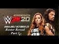 WWE 2K20 Roster Reveal PART 3