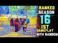 SEASON 16 FREE FIRE 1ST DUO RANKED GAME PLAY WITH RANDOM PLAYER - TONDE GAMER