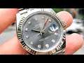 [Trẻ Trung] Rolex Datejust Rhodium Grey Sunburst 41mm 126334 | ICS Authentic