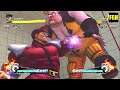 M.Bison's Super and Ultra Combos in Ultra Street Fighter IV