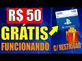 CORRE !! 50 REAIS GRÁTIS NO PS4 OU PS5 AINDA ESTÁ FUNCIONANDO !!! MAS AGORA COM RESTRIÇÕES !!!