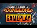Minecraft Dungeons Gameplay on Gaming laptop