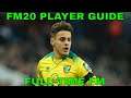 FM20 Player Guide to Max Aarons - #StayHome gaming #WithMe