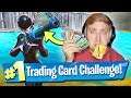 Fortnite Trading Cards decide my Loadout! (Challenge)