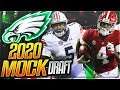 The Eagles Don't Draft a WR or CB Round 1?! || 2020 Philadelphia Eagles Mock Draft 1.0