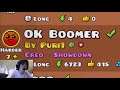 MY FIRST CP EVER!!!!! OK Boomer - Puri1 (Rebeat, All Coins) | Geomtery Dash 2.11