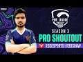 PUBG MOBILE Pro League South Asia Pro Shoutout - R3DESPORTS