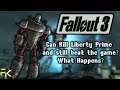 Fallout 3 | Can You Kill Liberty Prime and Still Beat The Game? - What Happens?