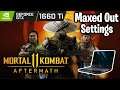 Mortal Kombat 11 : Aftermath GTX 1660 Ti Benchmark FPS test (VERY HIGH, ULTRA settings)