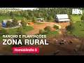 Cities Skylines: Homislândia — Zona Rural, Rancho e Plantações — Episódio 6 | Gameplay Timelapse