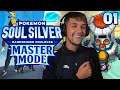 FIRST EVER MASTER MODE CHALLENGE! • Pokemon Soul Silver Randomizer Master Mode • EP1