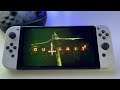Outlast 2 Review | Switch OLED handheld gameplay