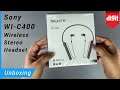 Sony WI C400 Wireless Stereo Headset Unboxing
