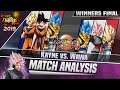 DBFZ Match Analysis: Ultimate Fighting Arena 2019 Top 8 WINNERS FINAL - Kayne vs. Wawa