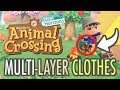 Animal Crossing New Horizons MULTI LAYERED CLOTHING