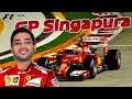 F1 2014 - MODO CARREIRA - #14 - GP de SINGAPURA - FERRARI | Jogos Clássicos